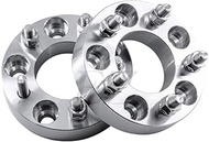EZAccessory 2 Billet Wheel Adapters 5x4.5 to 5x130 (5x4.5 to 5x130) Thickness 1 Inch