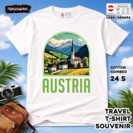 AUSTRIA Souvenir T-SHIRT AUSTRIA 5TAG made of 24s combed cotton
