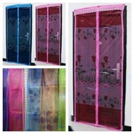 TIRAI MAGNET ANTI NYAMUK BAICHUAN  @ gorden jendela minimalis blackout karakter rel gorden pintu kam