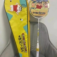 Badminton racket [8918 People Collection] Crayon Shin-Chan badminton racket Ultra-Light 4u5u Single 