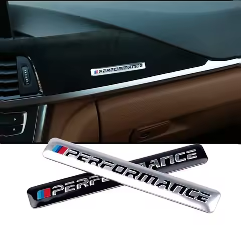 Performance Motorsport Metal Logo Car Sticker Aluminum Emblem Grill Badge for BMW E34 E36 E39 E53 E6