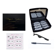 EXTENSION EYELASH Soft Magnetic Lashes Extension with Clip Set,Faux Cils Magnetic False Eyelashes