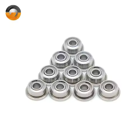 10PCS F683ZZ 3x7x3 mm ABEC-7 Flanged Ball Bearing High Precision Metal Shielded MF84ZZ MF63ZZ MF148Z