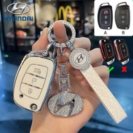 Hyundai Foldable remote control car key for Hyundai HB 20 2019-2022 key cover keychain keyless