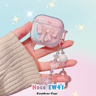 【Future star】For Hoco EW41 Case Cover DIY Cute Cat Soft Silicone Earphone Case Casing