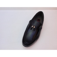 Express polo leather loafer shoes no.90582(black)