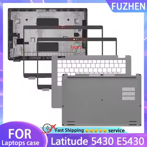For Latitude 5430 E5430 Laptop LCD Back Cover Front Bezel Palmrest Upper Top Case Bottom Cover 0MCD4