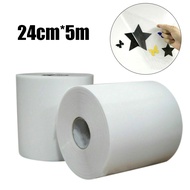 24cm*5m Clear Sign Vinyl Application Tape Sticky Decal Sticker Transfer Paper for DIY hot stamping d
