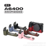 Halfcase for SONY A6000 A6100 A6300 A6400, leather camera protective case