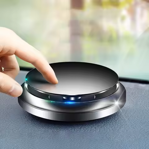 Car Fresh Fragrance Car Accessories Creative Aluminum Alloy UFO Styling Air Freshener Interior Air P