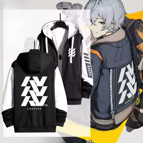 Zenless Zone Zero 3D Print Zip Up Women/Men Hoodie Sweatshirt ZZZ ZZZERO Wise Cosplay Zipper Hooded 