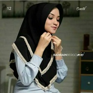 Khimar bahrain mini original tamira hijab / tamira hijab / khimar mini / bahrain / jilbab jersey.