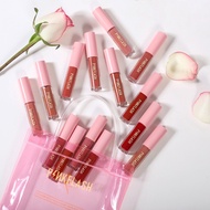 Lipmatte PINKFLASH Lipglaze Lip Cream Velvet Every Day Long Lasting L01 Popular Color