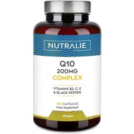Kompleks Coenzyme Q10 250mg 120 Kapsul CoQ10-Vitamin C Vitamin B2 Kekebalan Dipertingkatkan Antioksi