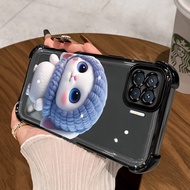 Casing hp for OPPO A93 Reno 4F Reno 4 Lite F17 Pro Case Rabbit Cartoon Case Not easy to fade Cesing 