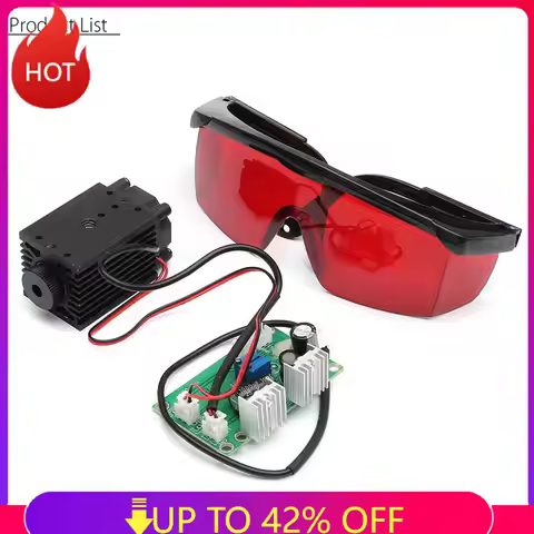 High Power Focusing Blue Laser Module TTL 450nm 2500mW 12V DIY CNC Cutting Laser Engraver Accessorie