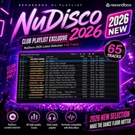 🎶 2026 NuDisco Collection DJ Playlist | Club Selection 65 Tracks | BPM Key Ready | Rekordbox DJ