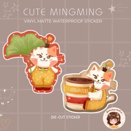 Mingming Cat Sticker | Cute Cat Laptop sticker | Cat sticker | DC035