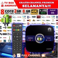 STB Android TV Box Huawei Unlock RAM 2GB ROM 8GB Full Apps - Gratis Pa