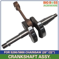 BBA Crankshaft Assembly for 5200 (52cc) / 5800 (58cc) Chainsaw