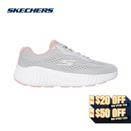 Skechers Women Performance Go Run Now Shoes - 129365-LTGY Air-Cooled Goga Mat