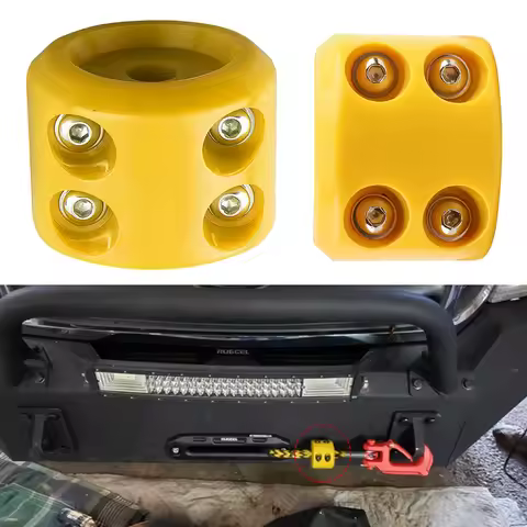 1PCS Winch Buffer Winch Rope Rubber Hook Stopper Off-Road Winch Cable Hook Stopper Winch Installatio