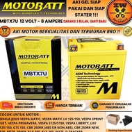 YAMAHA R25, MT25, XMAX MBTX7U MOTORCYCLE BATTERY MOTOBATT QUADFLEX Original