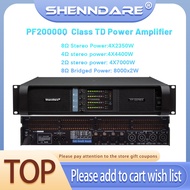 4 Channel 4x4400W 4ohm FP20000q Power Amplifier Line Array Sound System Audio Professional Disco Dj Subwoofer Power Amplifier Audio Speaker Preamplifier 4x2380 8ohm-*&amp;*