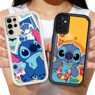 HP O-48 Stitch Casing Siliconehp for Samsung S21 M15 A54 A17 S24 S25 FE A26 A55 Ultra 5G