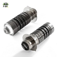 [F&O] 12V Dual Color H6 PX15D LED Motorcycle Headlight Bulbs - Scooter Motobike Head Lamp EMKK