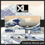 XL Mouse Pad Wave Computer Desk Mat Extended Mousepad Large Gaming Anime HD Mousepads
