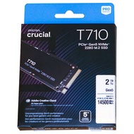 Crucial T710 2TB Gen5 M.2 2280 SSD (R:14500MB/s), CT2000T710SSD8