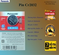 Pin CR2032 Panasonic made in Indonesia