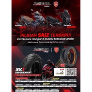 ARISUN SCOOTER TAYER NVX 155  / NMAX 155 /  XMAX 250 / ADV150 / ADV160 110/70-13 130/70-13 110/80-14