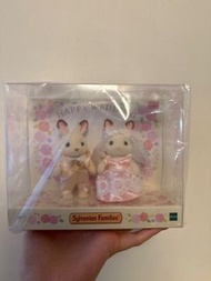 森林家族 結婚公仔 兔兔一對🐰🐰