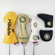 Golf Club Cover No. 1 Wooden Club Cover Putter Cover Club Protective Cover Fairway Wood Embroidery C