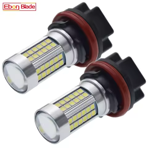 2Pcs LED Headlight For Honda PCX125 PCX150 Yamaha Suzuki HS5 P23T Motorcycle Motorbike Bulb White Hi
