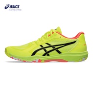 ASICS Unisex DYNAFEATHER PARIS Indoor Court Shoes in Safety Yellow/Black