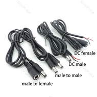 5.5x2.1mm DC Cord Male to male Female Power 2 wire pin 20awg 22awg extend Cable For Camera LED Strip