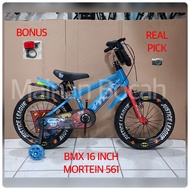 16 INCH MORTEIN 561 BMX BIKE WITH 3.0 COLOR TIRES 16 INCH BIKE