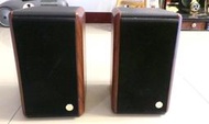 二手 JS 木質音響 喇叭 木質喇叭 二件式  JS2203AA 音響 淇譽 音箱