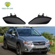 For Subaru XV Crosstrek 2016 2017 Front Headlight Washer Nozzle Cover Headlamp Water Spray Jet Cap 8