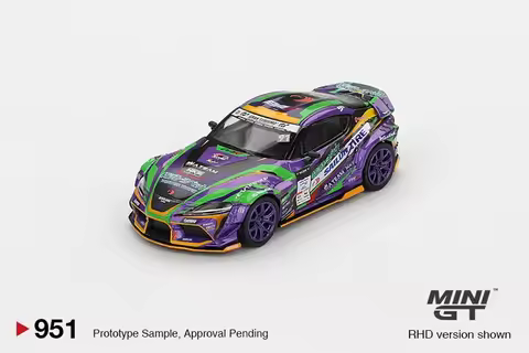 MINI GT 1:64 GR Supra EVA 2021 D1GP RACING Diecast Model Car