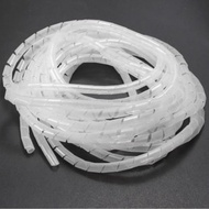 Pelindung pengikat kabel spiral shifter rem sepeda cable wrap - Putih