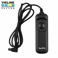 YouPro N3 Type Shutter Release Cable Timer Remote Control 1.2m/3.9ft Replacement for Canon 7D 7DII 6