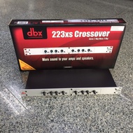 (ลดล้างสต็อก) DBX 223XS ครอสโอเวอร์ 2/3 ทาง แบบ สเตอริโอ เครื่องแยกเสียง (High/MID/Low) CROSSOVER 2022