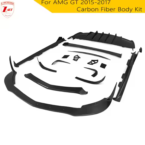 Z-ART For Pak Techz Carbon Fiber Aerokit For AMG GT Carbon Fiber Body Kit For AMG GT 2015-2017 Carbo