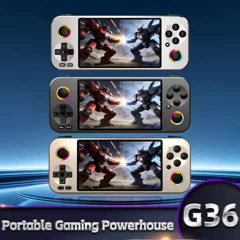 G36 Portable Handheld Game Console 4.5-Inch Screen 1500mAh Battery Retro Arcade Suitable for PSP/PS1