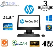 HP ProOne 6300 G1 All-in-One Business PC DESKTOP / CORE I5 3GEN 2.90GHz / 4GB RAM / 500GB HDD / 21.5
