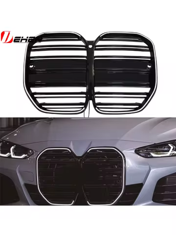 LED Front Bumper Grille Compatible with BMW 4 Series G23 G22 430i 420i 435i M440i 2020-2025 Kidney R